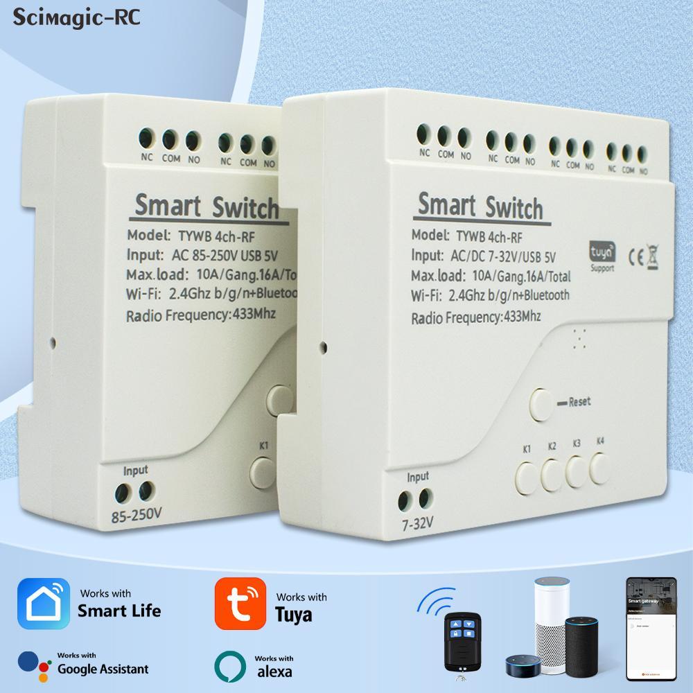 Sonoff Basic - Tuya inteligentne Wifi moduł przełączający silnik