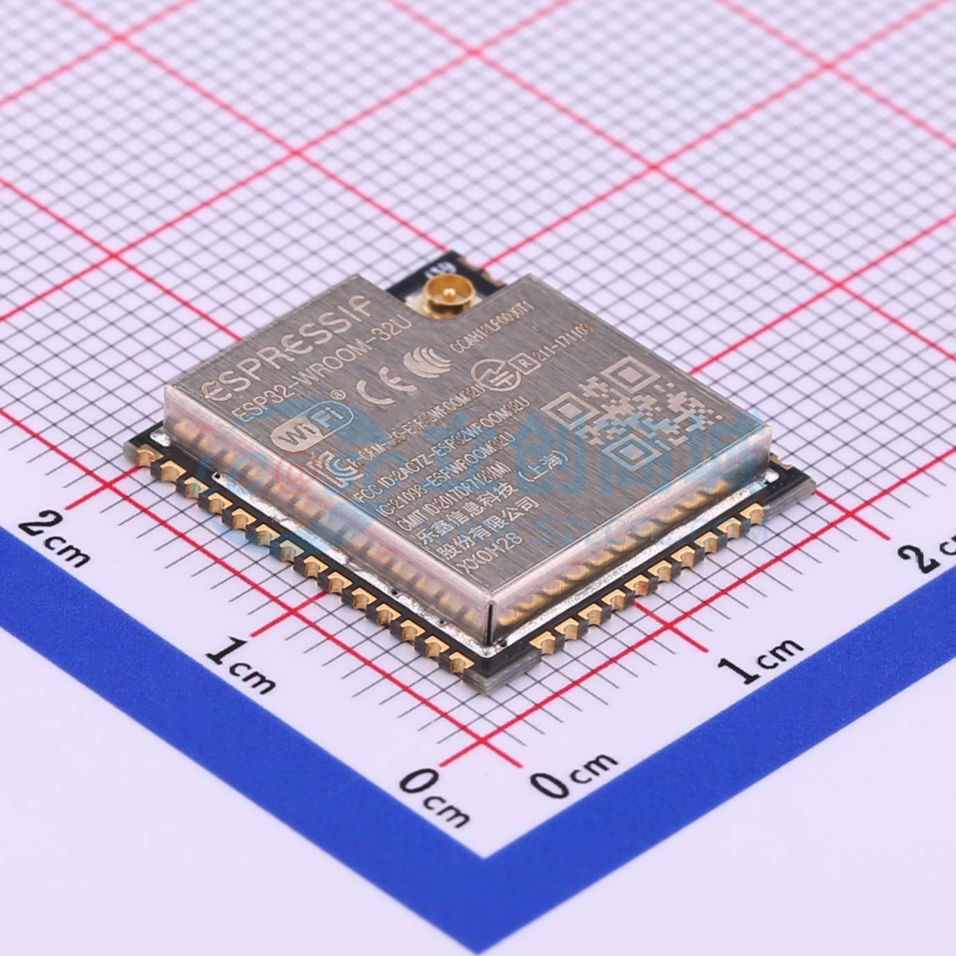 Smart Home Module Iot - 3 szt. ESP32-WROOM-32U-N16 SMD 19,2x18mm ESP32-DOWD