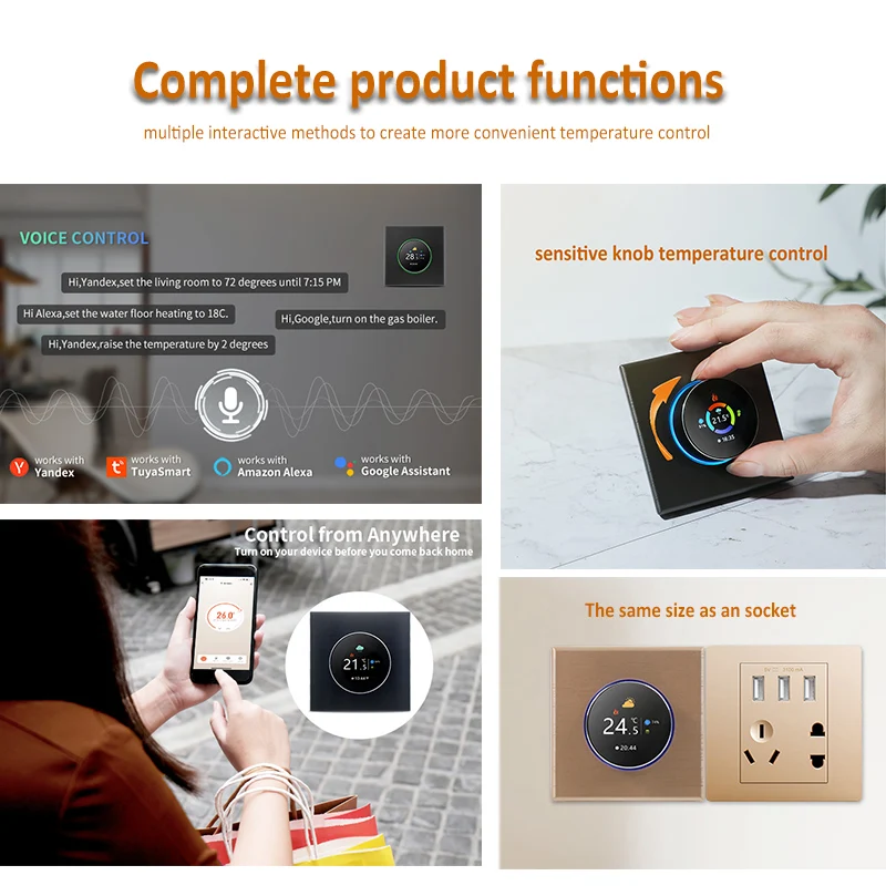 W magazynie: Termostat Tuya z  – Tuya Smart recenzja i cena