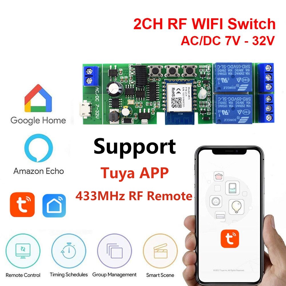 Alexa Smart Switch Tuya Smart  – Tuya 4 Channel recenzja i cena