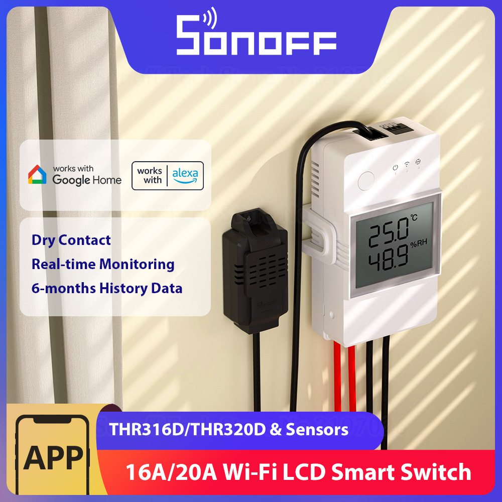 SONOFF THR316D/THR320D Intelig – Sonoff Basic recenzja i cena