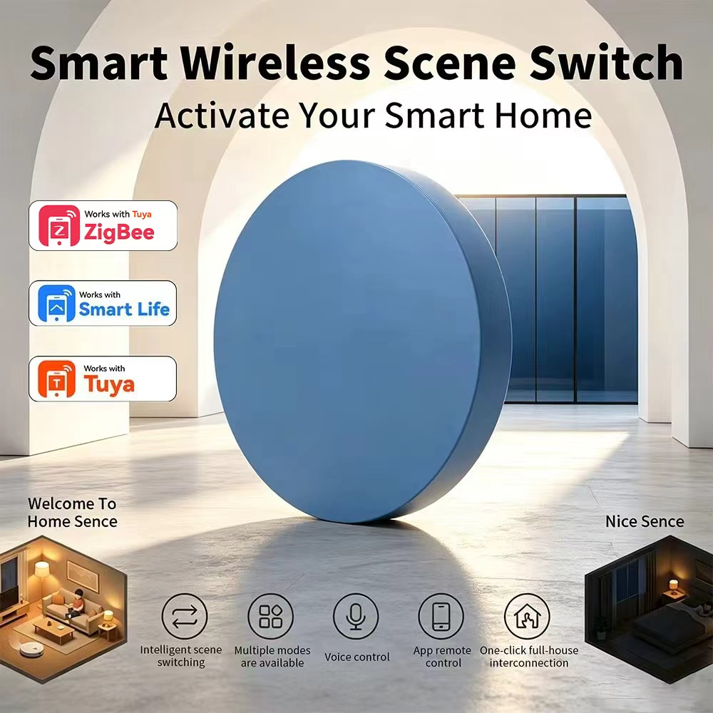 Przycisk Zigbee Smart Scene ko – Home Assistant Tuya recenzja i cena