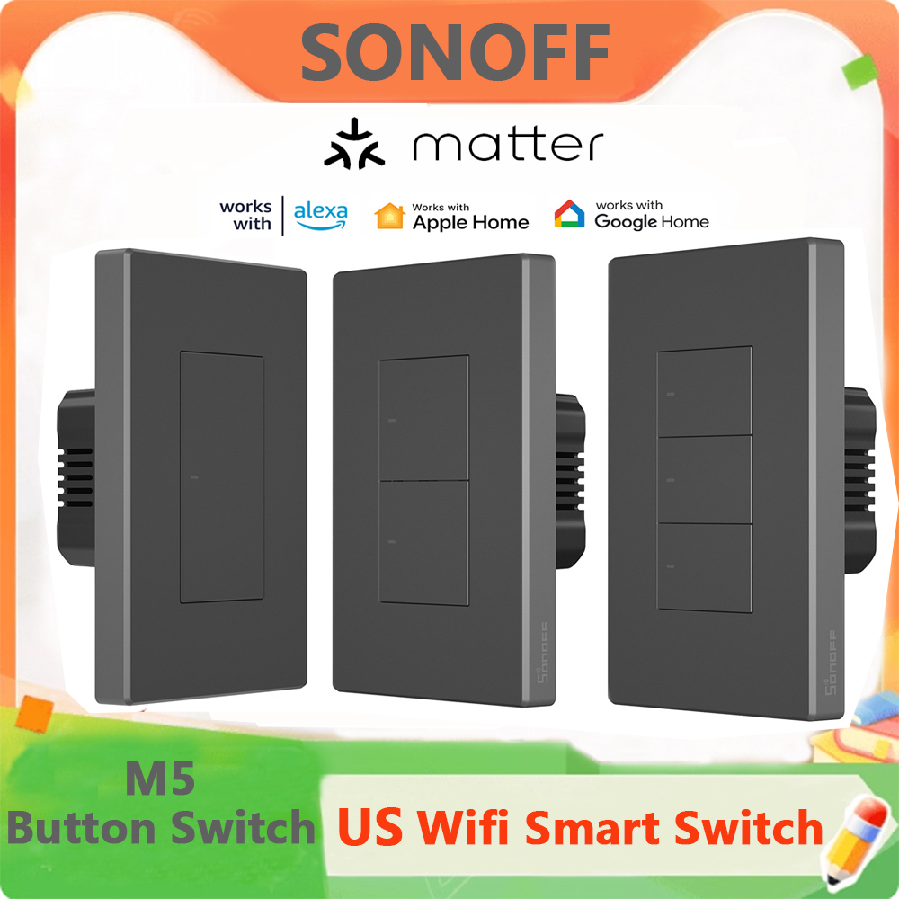 Sonoff M5 120 1C 2C 3C Matter  – Sonoff Basic recenzja i cena